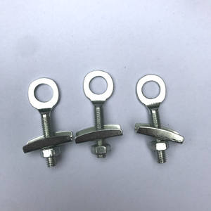 Tensor de cadena de acero galvanizado en zinc para bicicleta de piñón fijo, componente de ajuste de transmisión - Product Image 4