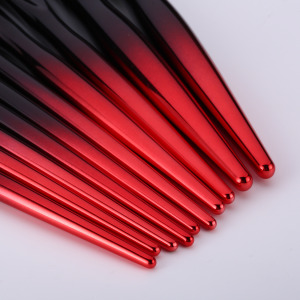 En kaliteli sevgililer hediye keçi saç kırmızı Flamingo seyahat güzellik lüks makyaj fırçası - Product Image 5