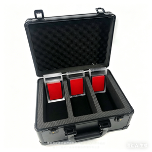 New Arrival Protective Black Plastic Custom Size Card Storage Box for TCG Card Collection - Product Image 1