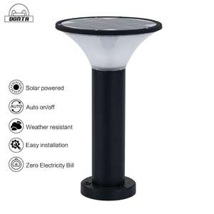 Lampes solaires LED intelligentes étanches IP65 à capteur de lumière, 6000K lumière du jour, en alliage d'aluminium, garantie 3 ans, vente chaude - Product Image 3