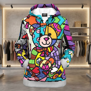 High Quality Autumn Custom Fleece Unisex Gym <b>Hoodies</b> Wholesale Sweatshirts Sublimation <b>3D</b> Printed Oversized Hoodie - Product Image 3