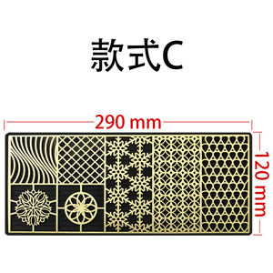 Laiton glace conception estampage plaque glaçon Stamper Cocktails LOGO faisant barre glace impression barman whisky pressage plateau moule - Product Image 4