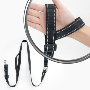 Freihändige Geflochtene Hundeleine mit Rutschfester Funktion Weiche & Personalisierbare Verstellbare Nylon-Leine für Spaziergänge mit Kleinen bis Mittelgroßen Hunden - Product Image 1