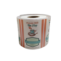 Etiquetas Adhesivas de Papel Impresas a Todo Color, Económicas, Resistentes al Agua y a Desgarros, con Corte Personalizado y Pedido a Medida