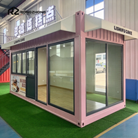 Magasin Conteneur Préfabriqué Moderne Personnalisé Installation Facile Maison Conteneur Plate à Monter en Extérieur