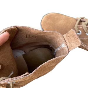 Botas de Tobillo de Gamuza Lan Yining, Tacón Bajo, Parte Superior de PU Artificial, Plantilla de EVA, Zapatos de Trabajo, Resistentes al Desgaste, Transpirables, para Obras de Construcción - Product Image 5