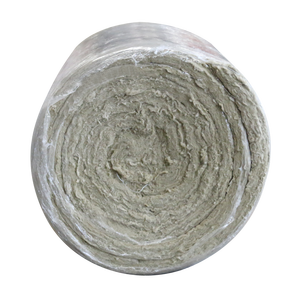 Rouleau <span class=keywords><strong>de</strong></span> <span class=keywords><strong>laine</strong></span> <span class=keywords><strong>de</strong></span> roche EN ISO9001 avec treillis métallique, résistance aux hautes températures jusqu'à 750°C ° Conductivité thermique 0,035 W/mK Échantillon disponible - Product Image 3