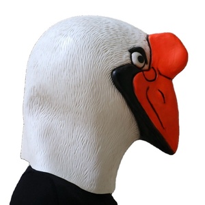 Máscaras de Látex de Animales <span class=keywords><strong>para</strong></span> Disfraces de Navidad y <span class=keywords><strong>Halloween</strong></span> <span class=keywords><strong>para</strong></span> Niños, Máscaras Faciales Completas, Aterradoras y Divertidas - Product Image 2