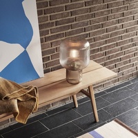 Lampe de table LED moderne en fer de style nordique de haute qualité avec télécommande pour la décoration intérieure de la maison et des hôtels