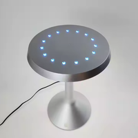 Altavoz Magnético Levitante HCNT de Base Alta, Altavoz Flotante con Rotación de 360°, Diseño UFO para Decoración del Hogar