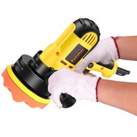 Machine à cirer verticale économique électrique DIY 700W 125mm 5 pouces 600-3700 tr/min avec divers accessoires