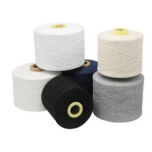 Good Quality Soft Low Twist Regenerated Material Eco-Friendly Recycle Cotton Yarn Open End Knitting Yarn Ne 6/1 Factory Supplier - Product Image 1