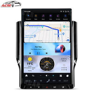 Aucar 14.4 "Tesla phong cách đơn vị đứng đầu với không dây Carplay màn hình Android Car đài phát thanh stereo đa phương tiện Player cho Dodge Ram 2019 2022 - Product Image 4