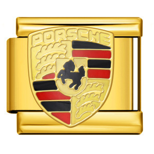 LAMOON Bracciale a Maglie Moda in Acciaio Inossidabile Oro Argento con Elementi per Logo o Emblema Personalizzato, Adatto a Charm Italiani da 9mm per Creazione di Gioielli Fai-da-Te - Product Image 3