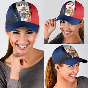 หมวกเบสบอลผ้าตาข่าย1859 1849จักรวรรดิที่สองของ Haiti หมวกแก๊ป Dieu Ma patrie et Epee haitian - Product Image 3