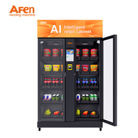 Distributeur Automatique AFEN AI Smart Fridge Grande Capacité Écran Tactile Facile à Utiliser avec Surveillance Caméra