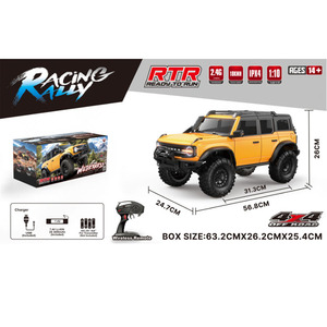 Модернизированная радиоуправляемая модель автомобиля Liema HB-R1001/2/3/4/5/6 в масштабе 1:10, на газовом топливе, с полным дистанционным управлением, металлическая внедорожная имитационная игрушечная машинка - Product Image 3