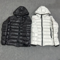 Nouvelle Tendance Hiver 2026 : Doudoune Chaude à Capuche Légère Crofton – Manteau Ultra Léger en Duvet, Personnalisable avec Logo