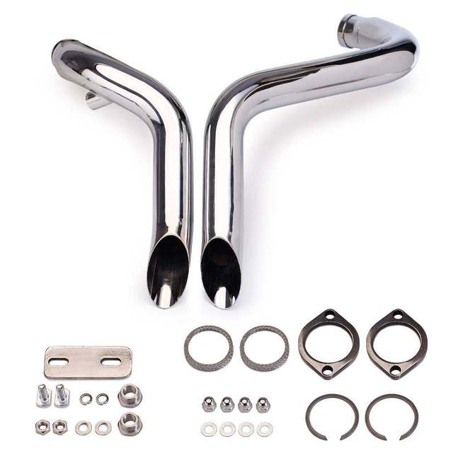 For Harley-Davidson 883 Modified VH Straight Out Ultra-Short Exhaust Pipe Matte Black 1200 48 XL883N use