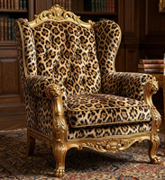 Tissu d'ameublement imprimé léopard au mètre pour canapé, chaise, coussin, meubles, décoration intérieure, textile d'intérieur de luxe