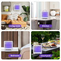 Dayoung Intérieur Bug Zapper Usb Portable Anti Moustique Lampes Rechargeable Uv Led Moustique Tueur Lampe Électrique