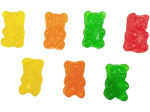 निजी लेबल निर्माता के भालू के आकार की चगी जेली कैंडी हलाल प्रमाणित वास्तविक फल रस स्वाद - Product Image 4