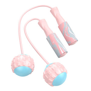 <span class=keywords><strong>Corde</strong></span> à <span class=keywords><strong>sauter</strong></span> réglable sans fil, nouvelle collection, avec boules épaisses - Product Image 4