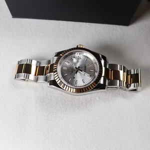 Newly Arrived Rose Gold White <b>Automatic</b> Nh35 Movement Stainless Steel Luminous Mechanical <b>Chronograph</b> Watch - Product Image 2