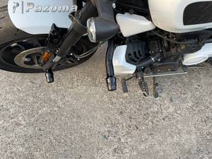 Đường cao tốc <span class=keywords><strong>PEG</strong></span> Bumper Crash bar và phía trước phía sau bánh xe ngã ba Thanh trượt cho Harley Sportster S rh1250s 2021-2023 - Product Image 6