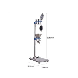 ISO 5267 bột giấy lọc thử nghiệm máy CFS Tester Canada tiêu chuẩn freeness Tester bột giấy freeness Thiết bị kiểm tra - Product Image 3