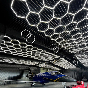 SUEZ Custom Sechseckige LED-Tunnel leuchte für Werkstatt-und Garagen beleuchtung für Büro-und Hotel anwendungen - Product Image 1