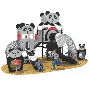 HUADONG 2024 Китайская панда Коммерческая индивидуальная Детская уличная игровая площадка для парка развлечений