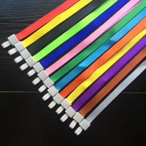 Lanière en plastique intégrée de 1,5 pouce avec boucle pour badges de marque, cartes d'identité, travail, école, expositions, lanières promotionnelles - Product Image 2