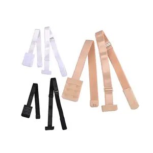 Adaptateur bas du dos extension de soutien-gorge avec 1 <span class=keywords><strong>crochet</strong></span> bretelles de soutien-gorge de remplacement élastique réglable amovible multicolore couleur - Product Image 1