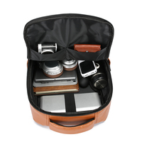Sac à dos en cuir PU pour homme, très vendu, durable, imperméable, style rétro, pour ordinateur portable, vente en gros du fabricant