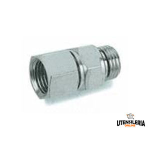 Pezones cilíndricos ajustables de latón niquelado Aignep 2115 (10 uds) - Product Image 1