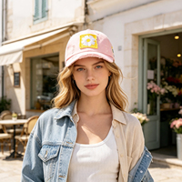 Casquette de baseball en coton lavé avec logo brodé personnalisé, style délavé, pour papa, ODM