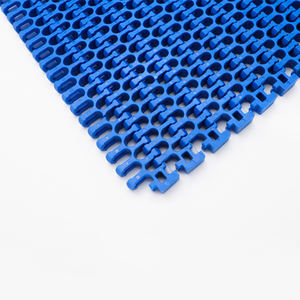 H2400 त्रिज्या फ्लश ग्रिड प्लास्टिक मॉड्यूलर कन्वेयर बेल्ट, कन्वेयर बेल्ट, कन्वेयर बेल्ट - Product Image 1