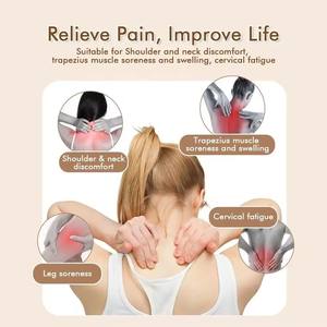 Masajeador de cuello portátil nuevo 2024 al por mayor masajeador de hombros de tejido profundo herramienta de masaje de espalda y cuello - Product Image 2