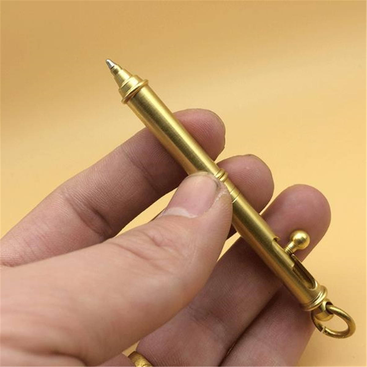 Tactical Stationery Solid Brass Bolt Action Pen