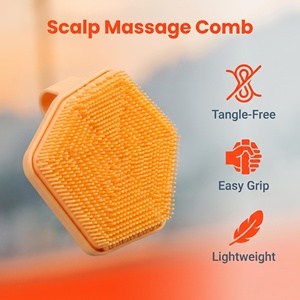 Brosse exfoliante pour le corps en silicone, douce, pour la douche et le bain, pour enfants et adultes, exfoliation douce, facile à nettoyer, écologique - Product Image 2