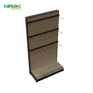 Fournisseur Or Vérifié Étagères de présentation à crochets en acier laminé à froid Q235 pour stockage haute densité et stratégie de merchandising en retail - Product Image 1