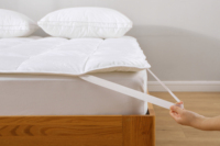 Colchón plegable individual personalizable para exteriores, cómodo colchón de futón de suelo blanco para hotel