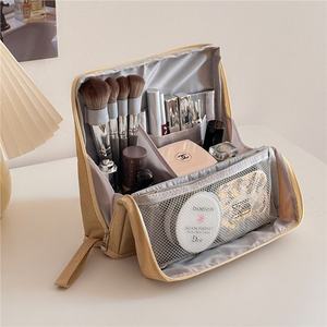 Nouvelle trousse à crayons verticale grande capacité en tissu avec fermeture éclair pour l'école et le bureau, sac de rangement de taille standard - Product Image 2