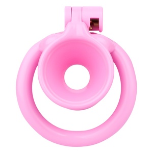 Jaula de Castidad Masculina de Plástico FRRK, Dispositivo de Castidad Invertido, Candado para Pene, Juguetes Sexuales, Jaula de Resina para Pene para Hombres - Product Image 5