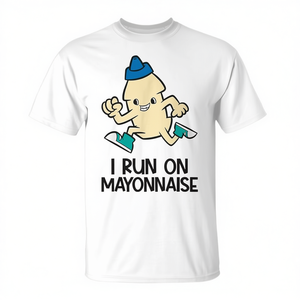 T-shirt promozionale per gli amanti della maionese, T-shirt ufficiale Mayo Run - Product Image 2