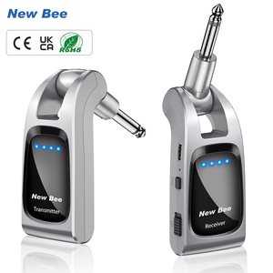 Système de <span class=keywords><strong>guitare</strong></span> basse sans fil avec logo personnalisé, couleur noir canon de fusil, batterie rechargeable, système de <span class=keywords><strong>guitare</strong></span> sans fil professionnel - Product Image 2