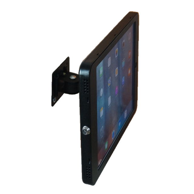 OEM TLO22 Wall Mount Metal Tablet Kiosk Stand Rotated Screw Fixed Anti-theft Universal for 8-12 Inch Tablet