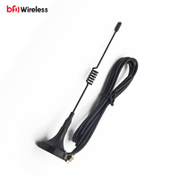 Antenne magnétique GSM Sucker longue portée 433Mhz avec antenne omnidirectionnelle à câble RG174 pour appareils de communication sans fil