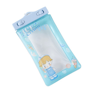 Sac de téléphone étanche Happy Life IPX8, transparent, avec écran tactile, flottant, pour la natation et le rafting - Product Image 3